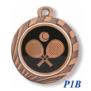 cod. 23.280.32.P1B - Conf. 100 medaglie mm 32 padel