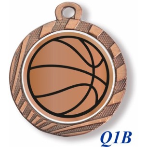 cod. 23.280.32.Q1B - Conf. 100 medaglie mm 32 pallacanestro