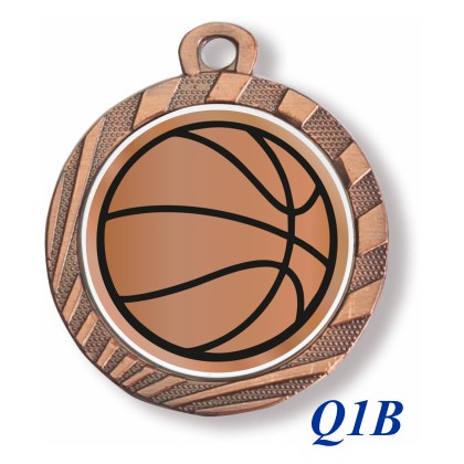 cod. 23.280.32.Q1B - Conf. 100 medaglie mm 32 pallacanestro