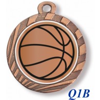 cod. 23.280.32.Q1B - Conf. 100 medaglie mm 32 pallacanestro