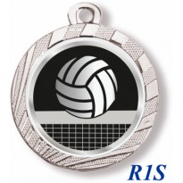 cod. 23.280.32.R1S - Conf. 100 medaglie mm 32 pallavolo