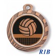 cod. 23.280.32.R1B - Conf. 100 medaglie mm 32 pallavolo