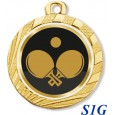 cod. 23.280.32.S1G - Conf. 100 medaglie mm 32 ping pong