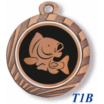 cod. 23.280.32.T1B - Conf. 100 medaglie mm 32 pesca