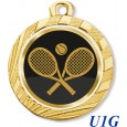 cod. 23.280.32.U1G - Conf. 100 medaglie mm 32 tennis