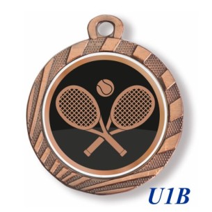 cod. 23.280.32.U1B - Conf. 100 medaglie mm 32 tennis