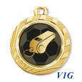 cod. 23.280.32.V1G - Conf. 100 medaglie mm 32 arbitro