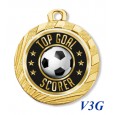 cod. 23.280.32.V3G - Conf. 100 medaglie mm 32 top goal