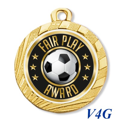 cod. 23.280.32.V4G - Conf. 100 medaglie mm 32 fair play