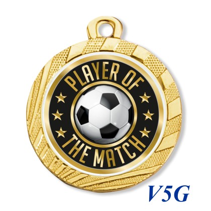 cod. 23.280.32.V5G - Conf. 100 medaglie mm 32 player mach