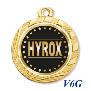 cod. 23.280.32.V6G - Conf. 100 medaglie mm 32 hyrox