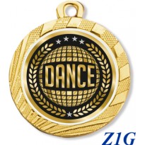 cod. 23.280.32.Z1G - Conf. 100 medaglie mm 32 dance