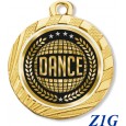 cod. 23.280.32.Z1G - Conf. 100 medaglie mm 32 dance