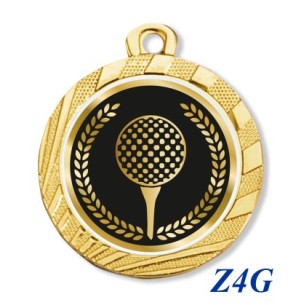 cod. 23.280.32.Z4G - Conf. 100 medaglie mm 32 golf