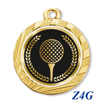 cod. 23.280.32.Z4G - Conf. 100 medaglie mm 32 golf