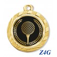 cod. 23.280.32.Z4G - Conf. 100 medaglie mm 32 golf