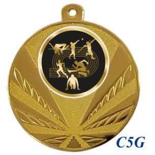 cod. 23.285.50.C5G - Conf. 100 medaglie mm 50 atletica