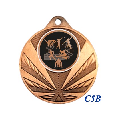 cod. 23.285.50.C5B - Conf. 100 medaglie mm 50 atletica