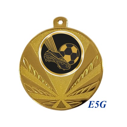 cod. 23.285.50.E5G - Conf. 100 medaglie mm 50 calcio 1