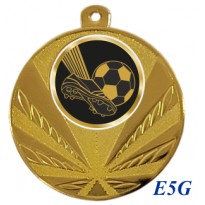 cod. 23.285.50.E5G - Conf. 100 medaglie mm 50 calcio 1