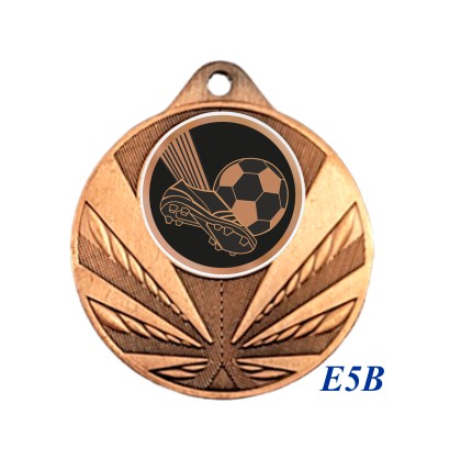 cod. 23.285.50.E5B - Conf. 100 medaglie mm 50 calcio 1