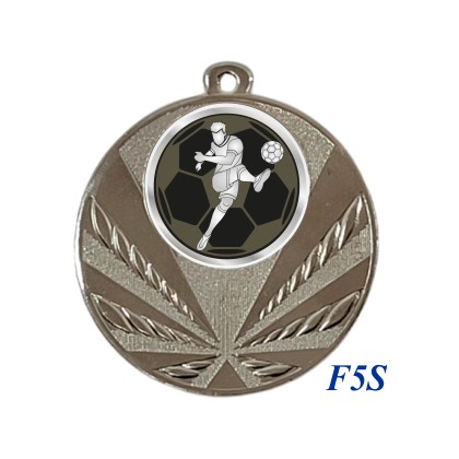 cod. 23.285.50.F5S - Conf. 100 medaglie mm 50 calcio 2