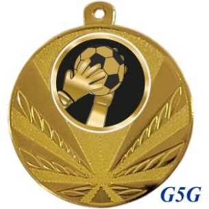 cod. 23.285.50.G5G - Conf. 100 medaglie mm 50 calcio 3