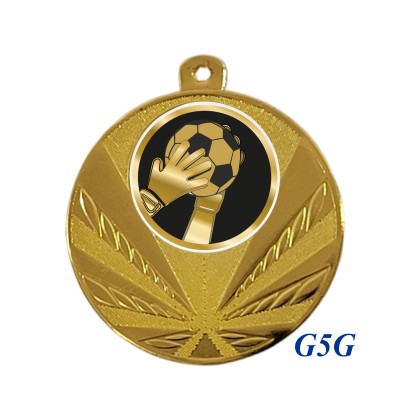 cod. 23.285.50.G5G - Conf. 100 medaglie mm 50 calcio 3