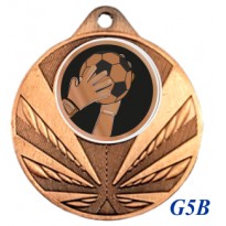 cod. 23.285.50.G5B - Conf. 100 medaglie mm 50 calcio 3