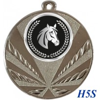 cod. 23.285.50.H5S - Conf. 100 medaglie mm 50 cavallo