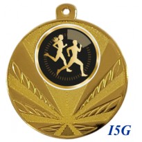 cod. 23.285.50.I5G - Conf. 100 medaglie mm 50 corsa