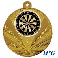 cod. 23.285.50.M5G - Conf. 100 medaglie mm 50 freccette