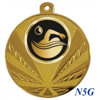 cod. 23.285.50.N5G - Conf. 100 medaglie mm 50 nuoto