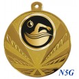 cod. 23.285.50.N5G - Conf. 100 medaglie mm 50 nuoto