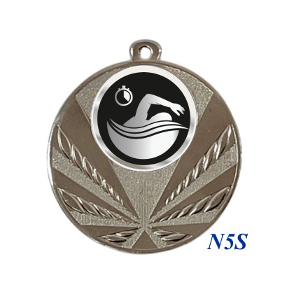 cod. 23.285.50.N5S - Conf. 100 medaglie mm 50 nuoto