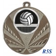 cod. 23.285.50.R5S - Conf. 100 medaglie mm 50 pallavolo