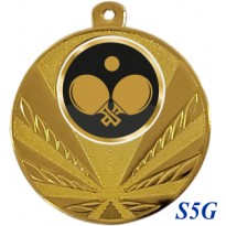 cod. 23.285.50.S5G - Conf. 100 medaglie mm 50 ping pong