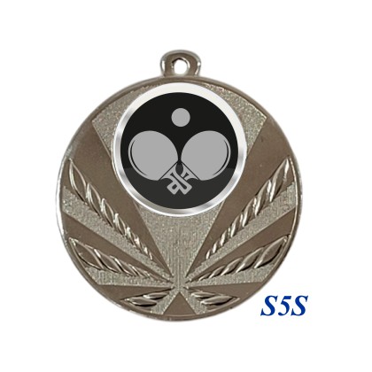 cod. 23.285.50.S5S - Conf. 100 medaglie mm 50 ping pong