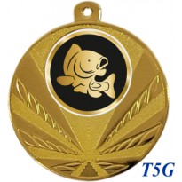 cod. 23.285.50.T5G - Conf. 100 medaglie mm 50 pesca