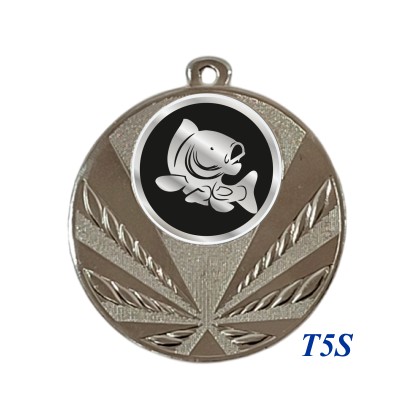 cod. 23.285.50.T5S - Conf. 100 medaglie mm 50 pesca