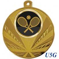 cod. 23.285.50.U5G - Conf. 100 medaglie mm 50 tennis