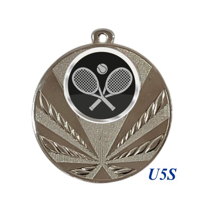 cod. 23.285.50.U5S - Conf. 100 medaglie mm 50 tennis