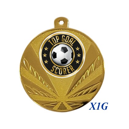 cod. 23.285.50.X1G - Conf. 100 medaglie mm 50 top player