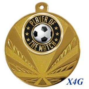 cod. 23.285.50.X4G - Conf. 100 medaglie mm 50 player much