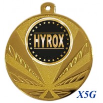 cod. 23.285.50.X5G - Conf. 100 medaglie mm 50 hirox