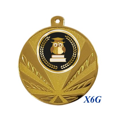 cod. 23.285.50.X6G - Conf. 100 medaglie mm 50 studio