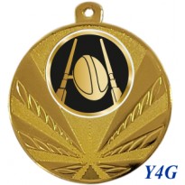 cod. 23.285.50.Y4G - Conf. 100 medaglie mm 50 rugby