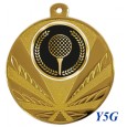 cod. 23.285.50.Y5G - Conf. 100 medaglie mm 50 golf
