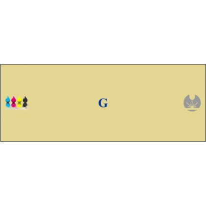 cod. 24.288G - Foglio all. oro laser co2 61x30