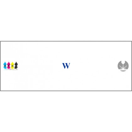 cod. 24.289W - Foglio all. bianco inc.st. 61x30